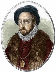 Retrato de Michel de Montaigne (1533-1592), escritor francés.