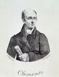 Retrato de Muzio Clementi (grabado)