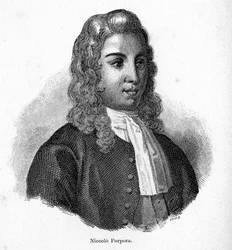 Retrato de Nicola Porpora (1686 - 1768) compositor italiano