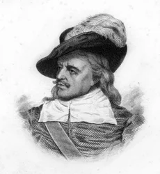 Retrato de Oliver Cromwell (1599-1658), estadista inglés
