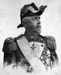 Retrato de Oscar II (1829-1907), Rey de Suecia y Noruega.