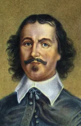 Retrato de Otto von Guericke Físico alemán.
