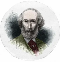 Retrato de Paul de Musset, hombre de letras francés (1804-1880).