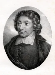 Retrato de Pierre Nicole (1625-1695), ardiente defensor del jansenismo, de una pintura del Port Royal
