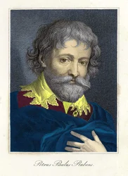 Retrato de Pierre Paul Rubens (1577-1640), pintor y dibujante flamenco