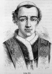 Retrato del Papa León XII (Annibale della Genga Sermattei) (Papa de 1823 a 1829)