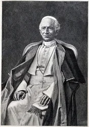 Retrato del Papa León XIII (1810-1903)