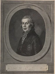 Retrato del príncipe Karl Theodor von Dalberg (1744-1817), arzobispo y estadista, escritor y filósofo