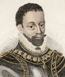 Retrato de Robert Blake (1599-1657), almirante inglés