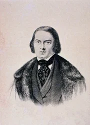 Retrato de Robert Schumann (grabado)