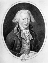 Retrato de Samuel Hearne (1745-1792), explorador inglés