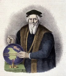 Retrato de Sebastián Caboto (1476-1557), navegante italiano (Sebastiano Caboto)
