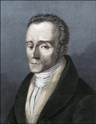 Retrato de Silvio Pellico, escritor italiano (1789-1854)