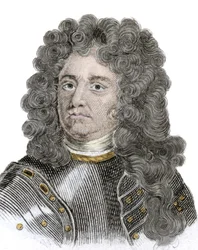 Retrato de Sir George Rooke (1650-1709), oficial naval inglés.