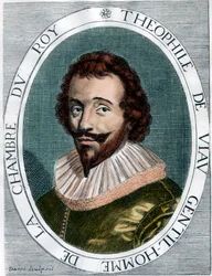 Retrato de Théophile de Viau, poeta francés