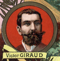 Retrato de Victor Giraud, viajero francés del siglo XIX