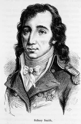 Retrato de William Sidney Smith (1764-1840), almirante inglés.