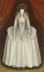 Retrato de una mujer, probablemente Ann Finch, Lady Twysden (1574-1638)