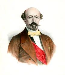 Retrato del Duque de Morny (1811-1865) político francés.
