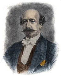 Retrato del financiero y político francés Charles de Morny, llamado conde de Morny (o duque) (1811-1865), hermanastro de Napoleón III