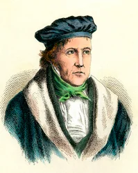 Retrato del filósofo alemán Georg Wilhelm Friedrich Hegel (1770-1831)