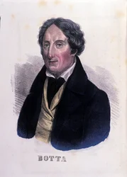 Retrato del médico y político italiano Carlo Botta (1766-1837)