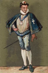Retrato del Rey de Francia Enrique III (1551-1589).