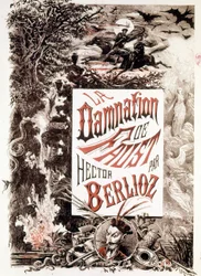 Póster de La Damnation de Faust por Hector Berlioz