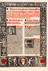 Prólogo de "Blanquerna" de Ramón Llull, filósofo, teólogo y poeta catalán (1235-1315)