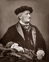 Richard Wagner (1813-1883) compositor alemán. Retrato fotográfico