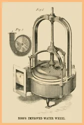 Rueda hidráulica mejorada de Ross