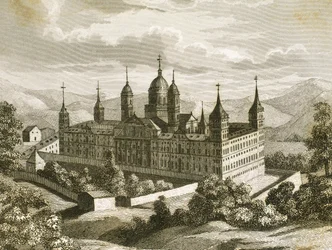 Monasterio Real de San Lorenzo de El Escorial, provincia de Madrid, España