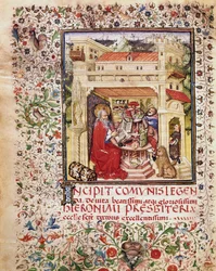 San Jerónimo en su estudio