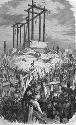 Samblancay murió, quien fue ahorcado en 1527.