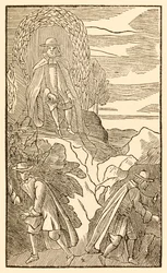 ¿Deben los que empiezan mal terminar bien? de El progreso del peregrino de este mundo, al que está por venir de John Bunyan (1628-1688) El cristiano sube la colina de la dificultad sabiendo el camino correcto