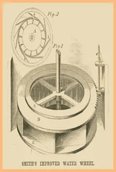 Rueda hidráulica mejorada Smiths