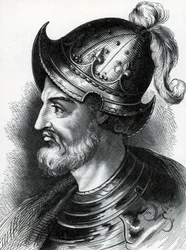 Esteban de Blois (Esteban de Inglaterra, c1097-1154), c1900 (grabado)