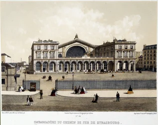 Estación de tren de Estrasburgo (ahora Gare de l