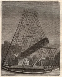 Telescopio de William Herschel (Friedrich Wilhelm Herschel)