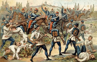 La Batalla de Solferino (24 de junio)