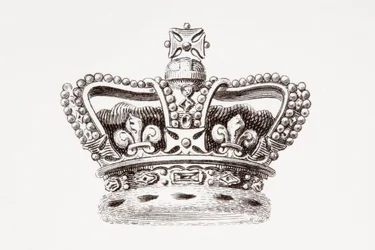La Corona de Inglaterra, publicada en 1820 (impresión)