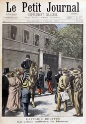 El caso Dreyfus: la prisión militar de Rennes - en "Le Petit Journal" del 09/07/1899