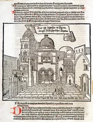 El Santo Sepulcro - en “The Holy Peregrinations” por Bernard de Breydenbach