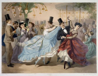 El Baile Mabille, circa 1860