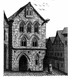 La Casa Templaria en Louviers en Normandía