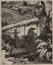 El arte del lapidario: lavado de diamantes en Brasil en “Les arts et métiers illustrés” de Adolphe BITARD en 1885.