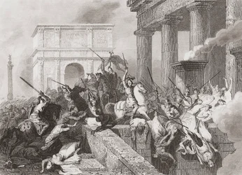 La llegada de los vándalos a España