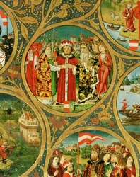 Árbol genealógico de los margraves y duques de Babenberg, primeros gobernantes de "Ostarrichi".