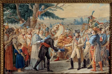 La entrega de las llaves de Viena a Napoleón I el 14/11/1805