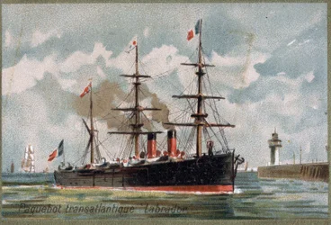 Transatlántico Labrador alrededor de 1880